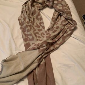 Blush/neutral scarf